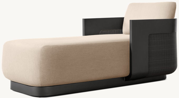Sedona Cane Aluminum Chaise