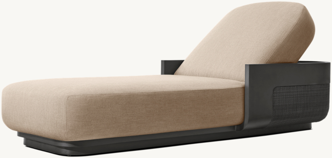 Sedona Cane Aluminum Adjustable Chaise