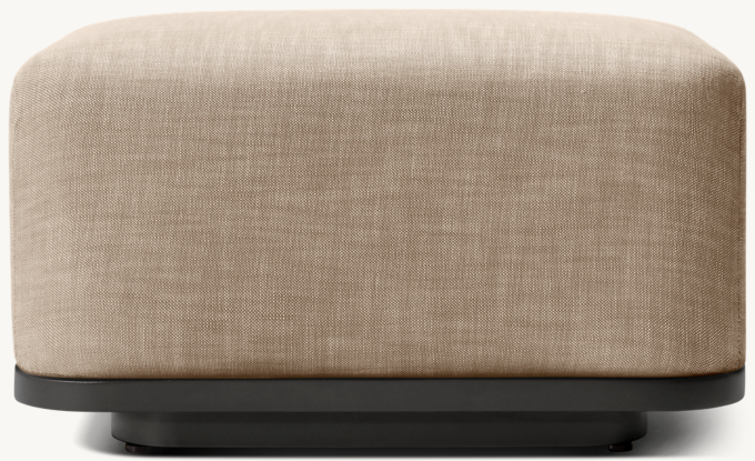 Sedona Aluminum Ottoman