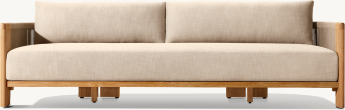 Striata Teak Sofa