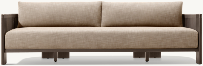 Striata Aluminum Sofa