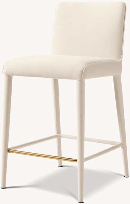 Nicola Track Fabric Bar & Counter Stool