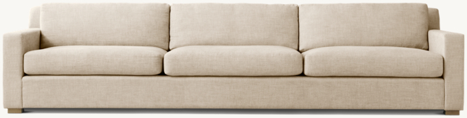 Belgian Track Arm 3-Seat Sofa