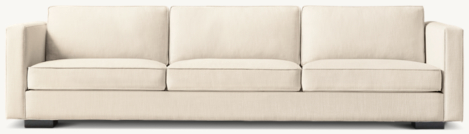 Maddox Slim-Arm 3-Cushion Sofa