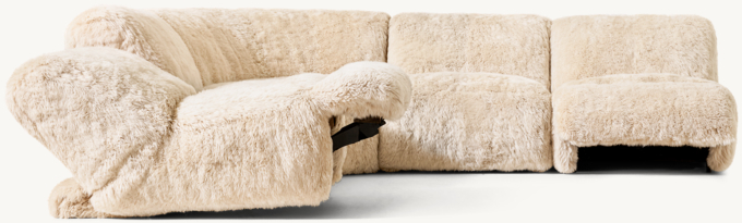 Yeti Recliner Customizable Sectional