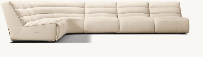 Chelsea Recliner Modular Armless Customizable Sectional