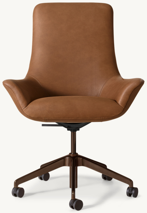 Lario Leather Desk Chair