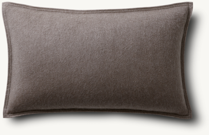 555-Gram Cashmere Pillow - Lumbar