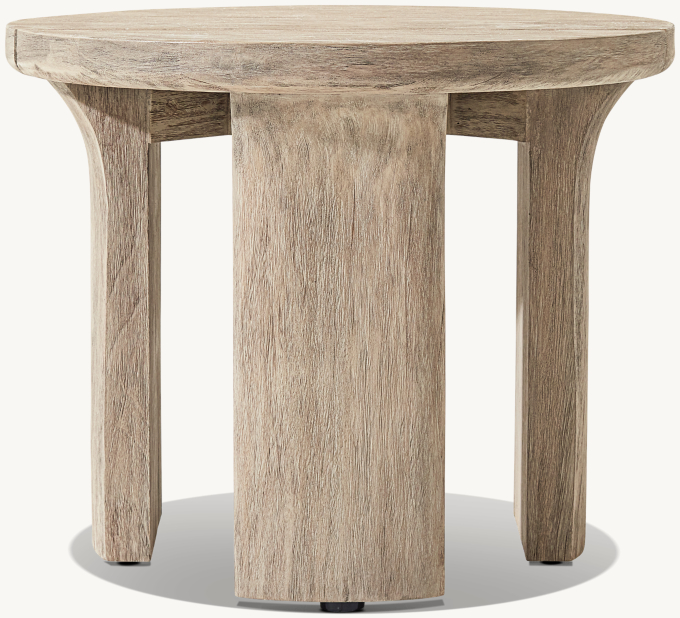 Lagos Teak Round Side Table