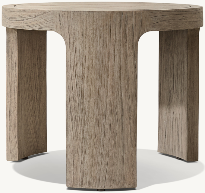 Sedona Teak Round Side Table