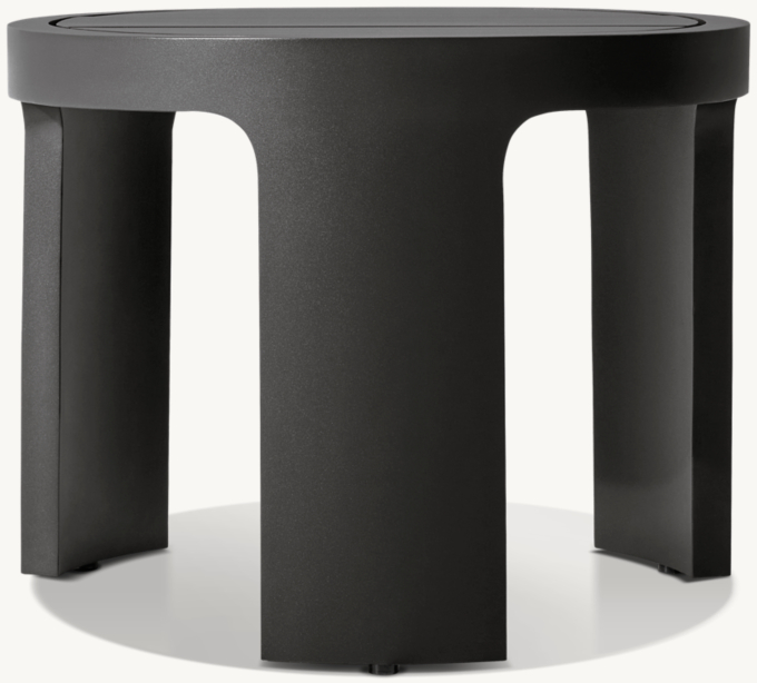 Sedona Aluminum Round Side Table