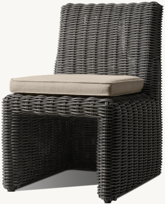 Provence Track Arm Bucket Dining Side Chair