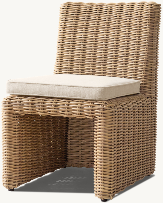 Provence Track Arm Bucket Dining Side Chair