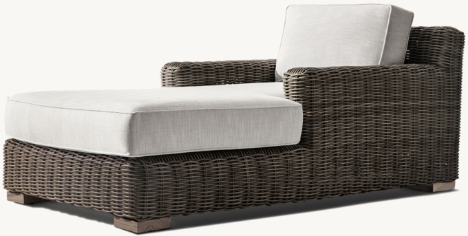 Provence Track Arm Chaise