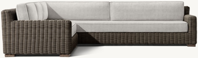 Provence Track Arm Left-Arm L-Sectional