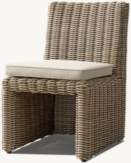 Provence Track Arm Bucket Dining Side Chair