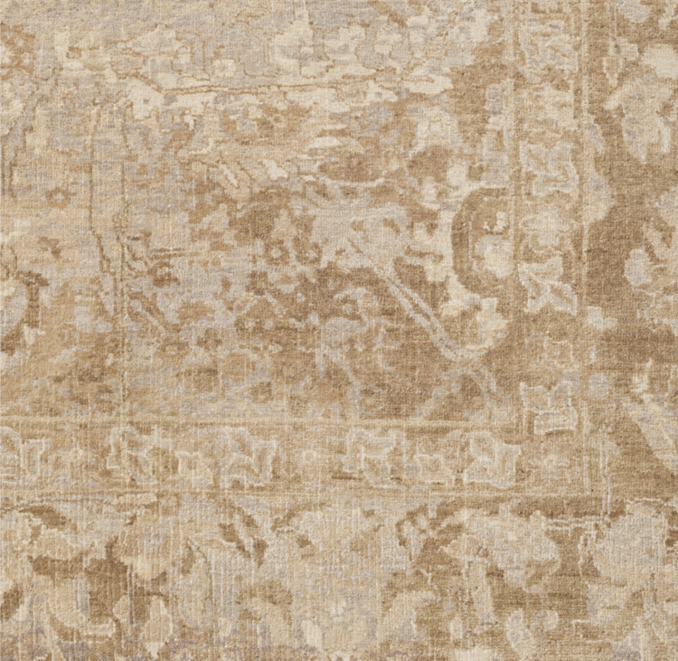 Kaaru Wool Rug - Made-to-Order - Round | RH