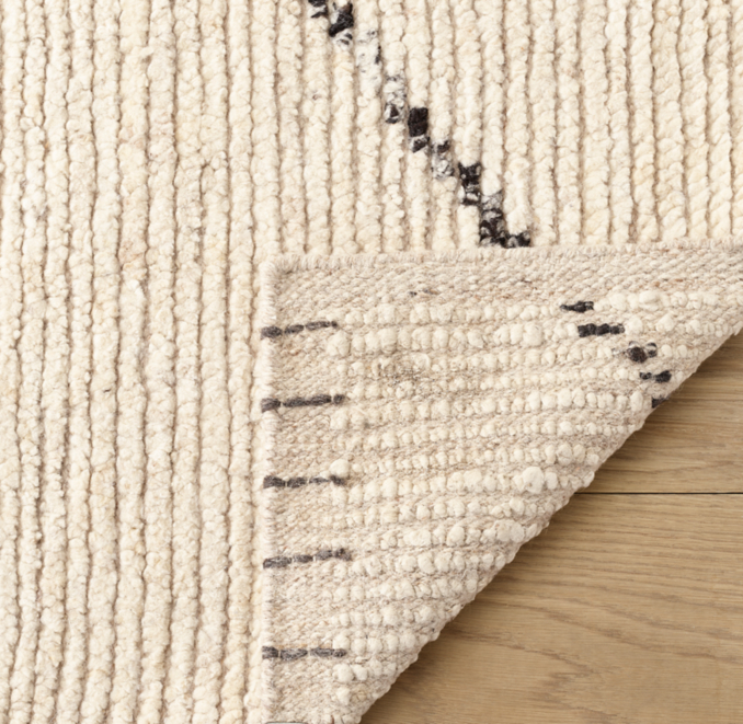 Mitu Wool Rug - Made-to-Order - Round | RH