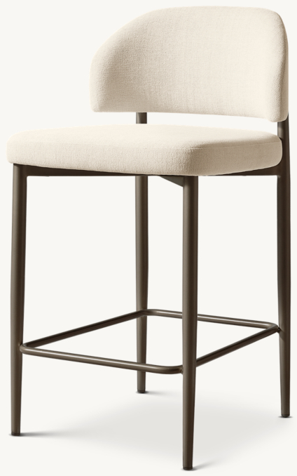 Eva Metal Fabric Bar & Counter Stool