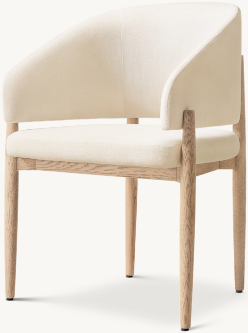 Eva Fabric Dining Armchair