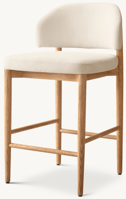 Eva Fabric Bar & Counter Stool