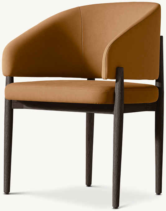 Eva Vegan Leather Dining Armchair
