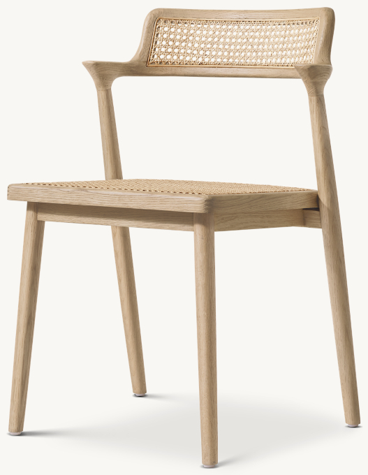 Oskar Cane Dining Side Chair