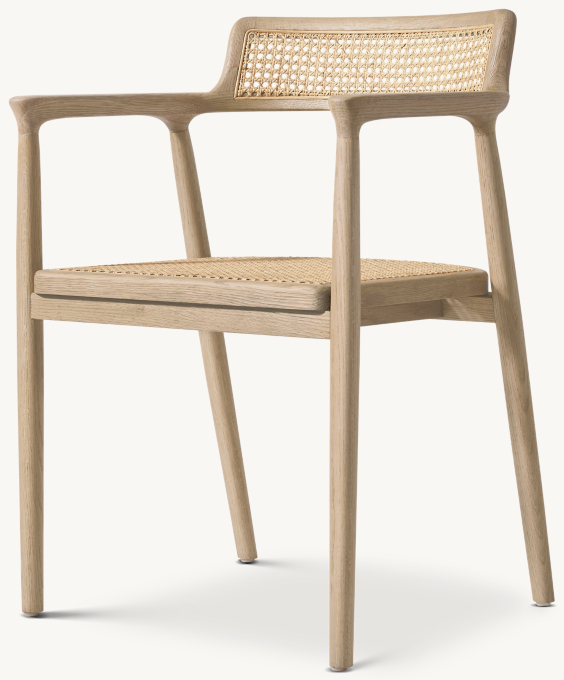 Oskar Cane Dining Armchair