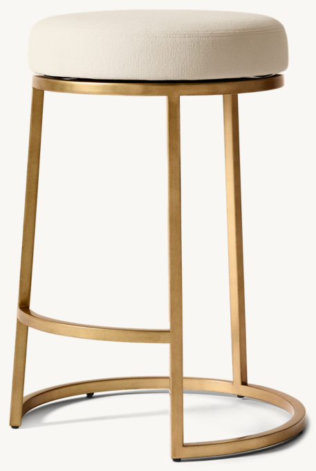 Emery Swivel Fabric Bar & Counter Stool