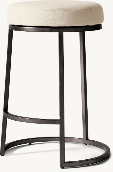 Emery Swivel Fabric Bar & Counter Stool