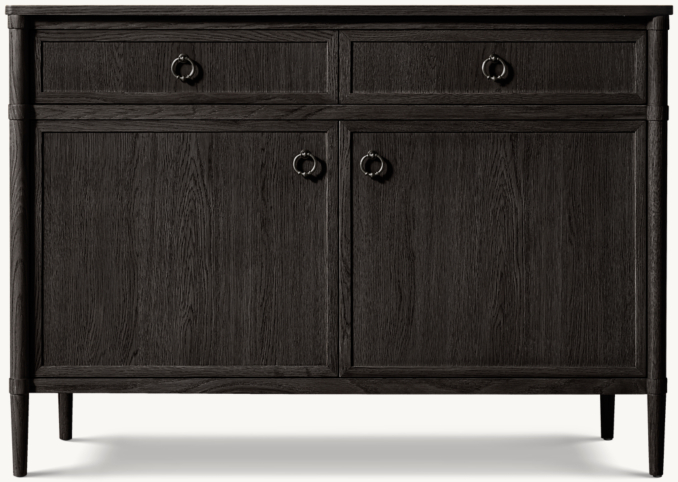 Front view of François Double-Door Sideboard With Drawers 