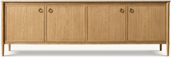 François 4-door Media Console