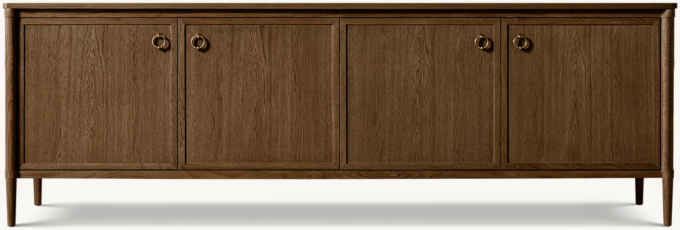 François 4-door Media Console