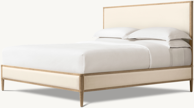 François Fabric Panel Bed