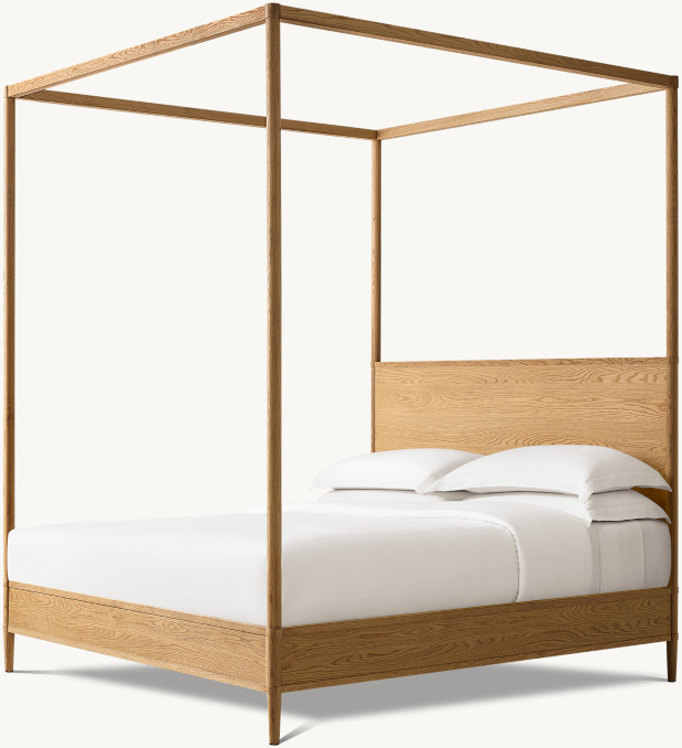 102" bed shown in Light Oak.