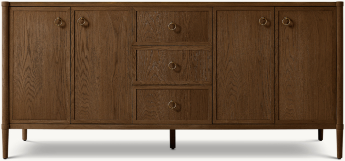 Shown in Brown Oak.