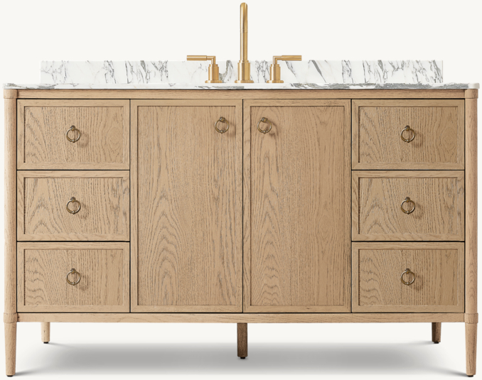 François Single Extra-Wide Vanity