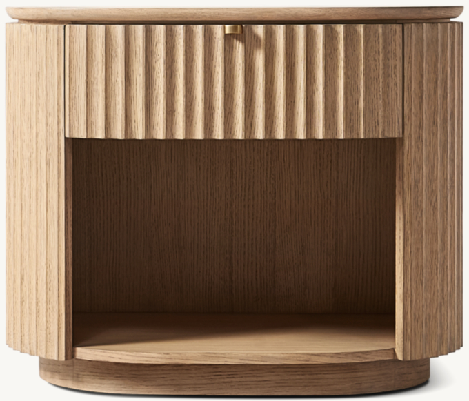 26&#34; nightstand shown in Light Oak.