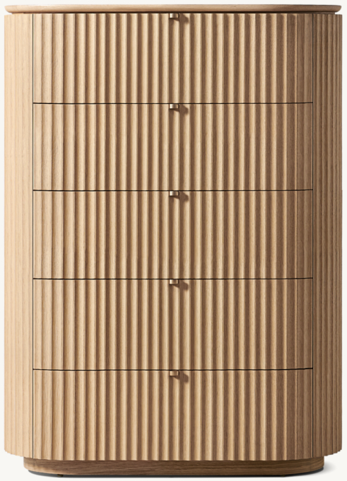 Milos 5-Drawer Narrow Dresser