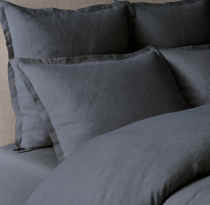 Italian Heritage Washed Linen Duvet Cover