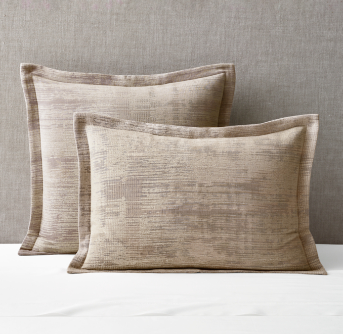 Pattern & Textured Bedding | RH