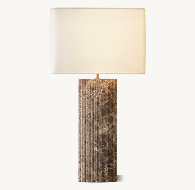 Tallado Emperador Convex Table Lamp