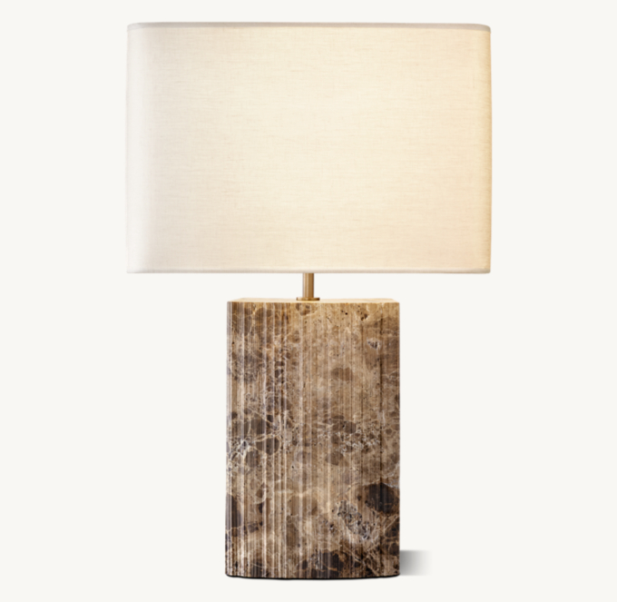 Tallado Emperador Convex Accent Table Lamp