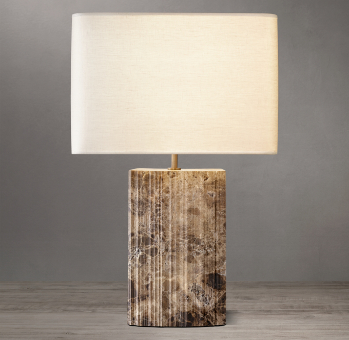 Tallado Emperador Convex Accent Table Lamp
