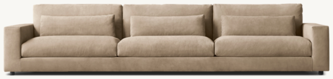 Lugano Leather 3-Seat Sofa
