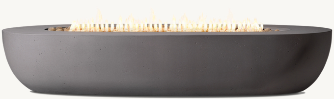Obround Rectangular Fire Table