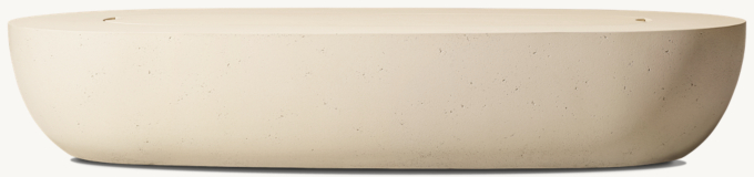 Obround Rectangular Fire Table Top