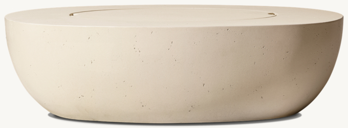 Obround Rounded Square Fire Table Top