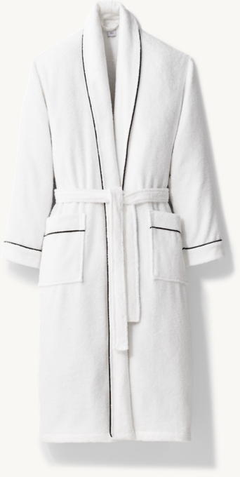 Hotel Satin Stitch Turkish Cotton Robe