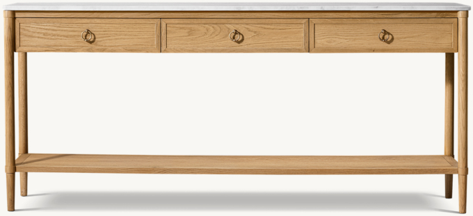 François Marble Console Table